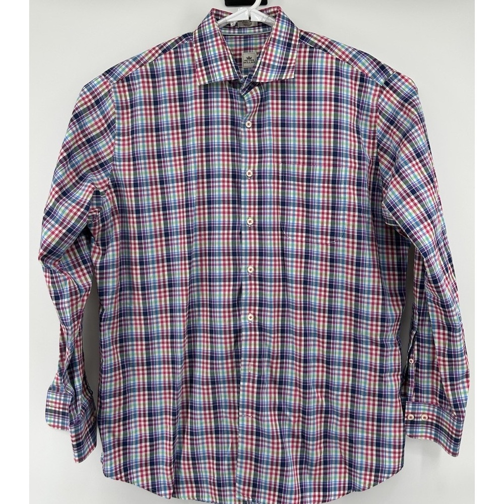 Peter Millar‎ Cotton Long Sleeve Button Down Multicolored Men's Size XL